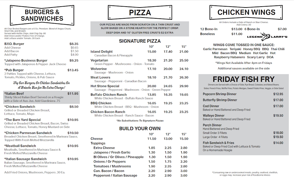  Dudek's Hot Stone Pub