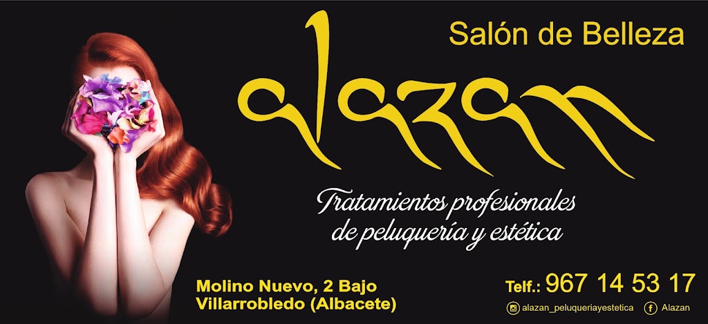 alazan SALON DE BELLEZA. — Del propietario