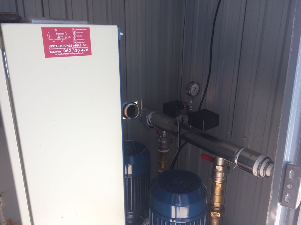 Instalaciones Arias S.L. — Tuberia