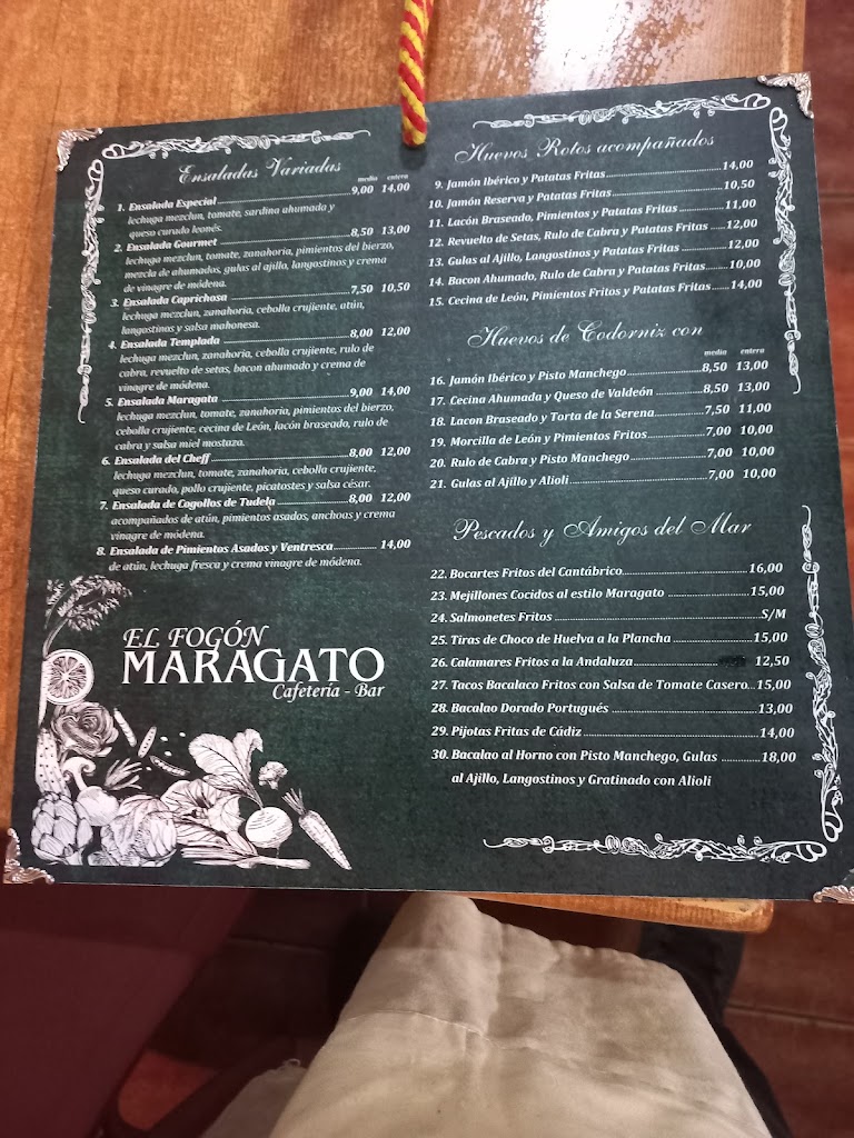 Cafeteria El Fogon del Maragato — Del propietario