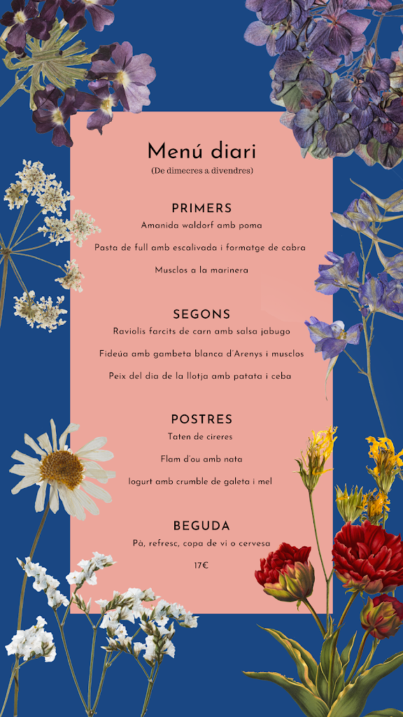 Delirio Gastrobar — Carta
