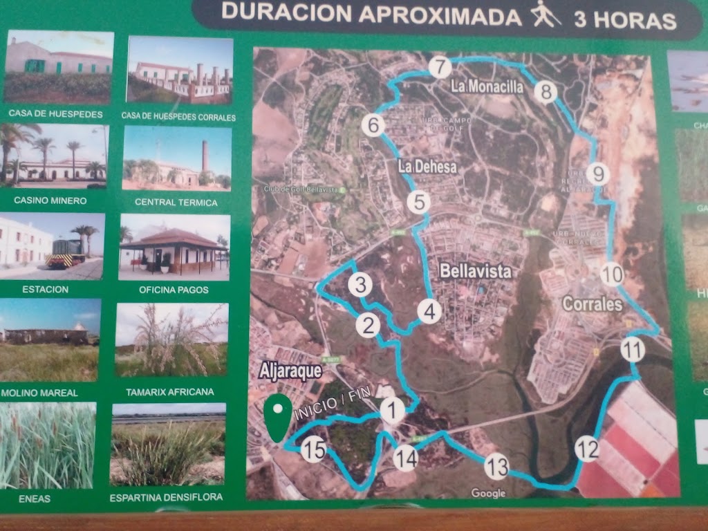 Carril bici Aljaraque — Mapas de propiedad