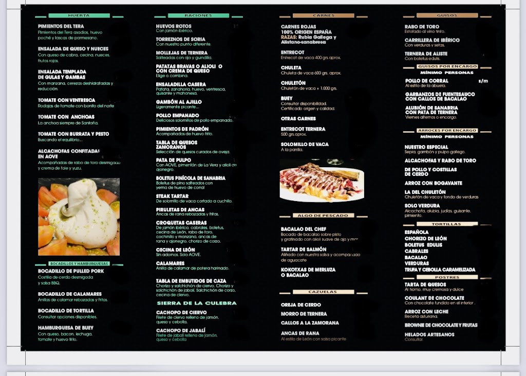 GastroBar Diferente — Carta
