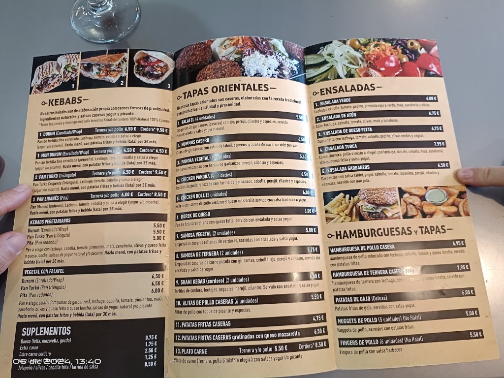 Jilani's (King kebab 2) — Carta