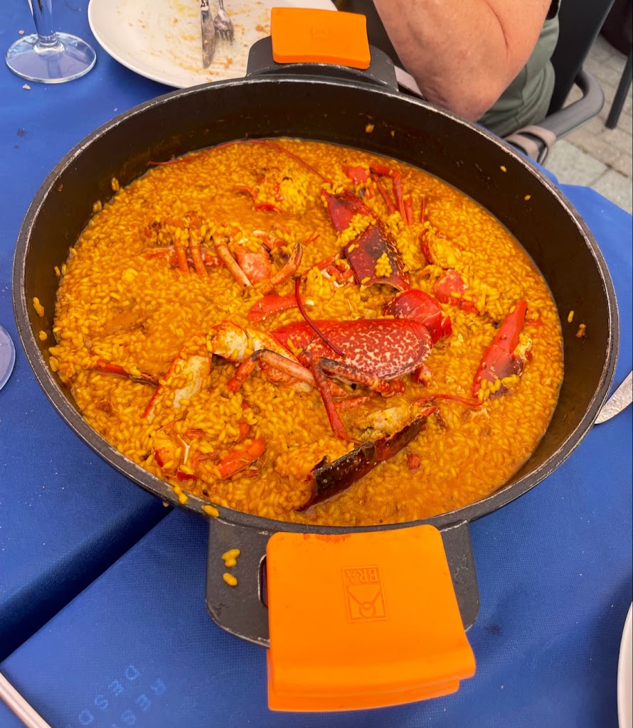 Restaurante Casa do Arxentino — Paella