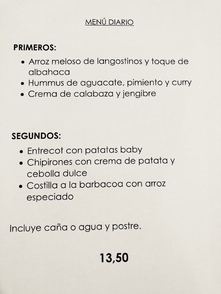 La llama — Carta