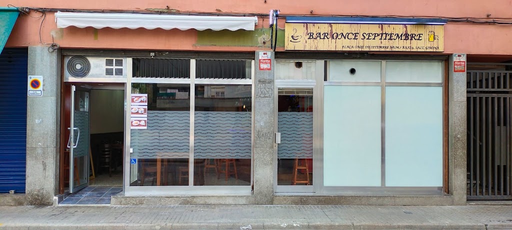 Bar Once Septiembre