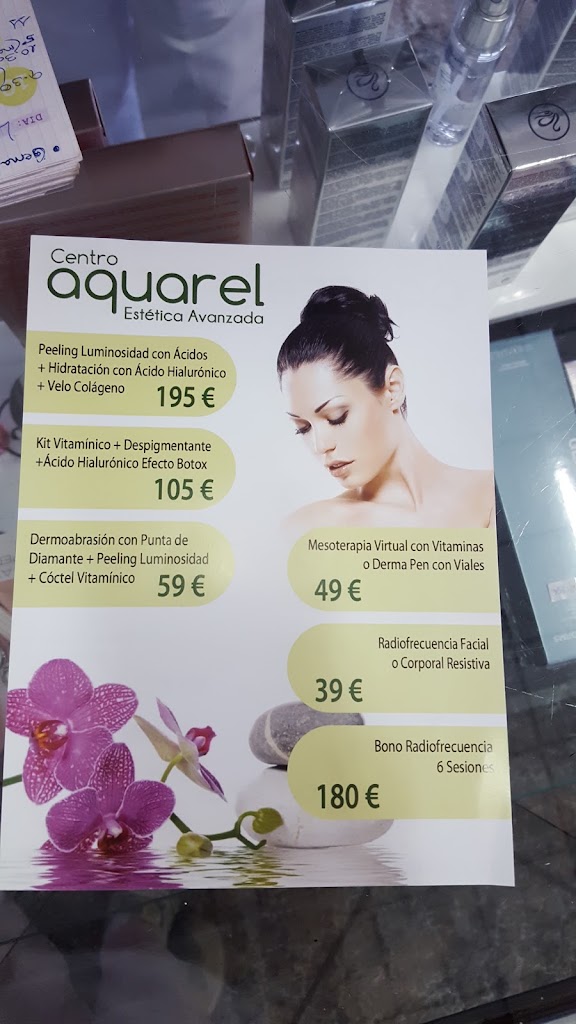 Centro Aquarel Estetica Avanzada — Carta