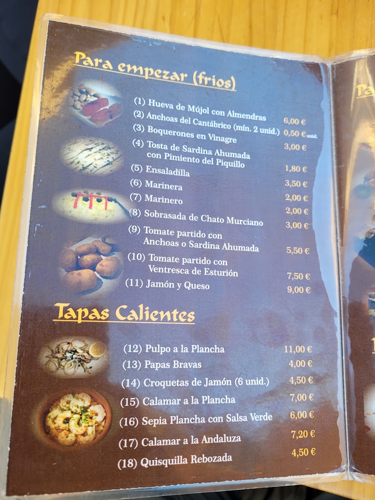 El Barecico — Carta