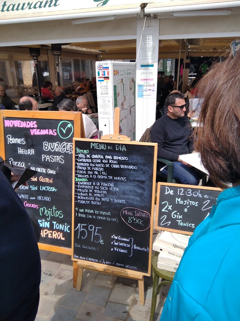 Pizzeria Giuseppe — Carta