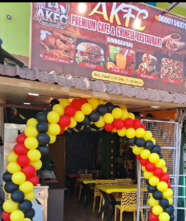Akfc Fried Chicken Burger
