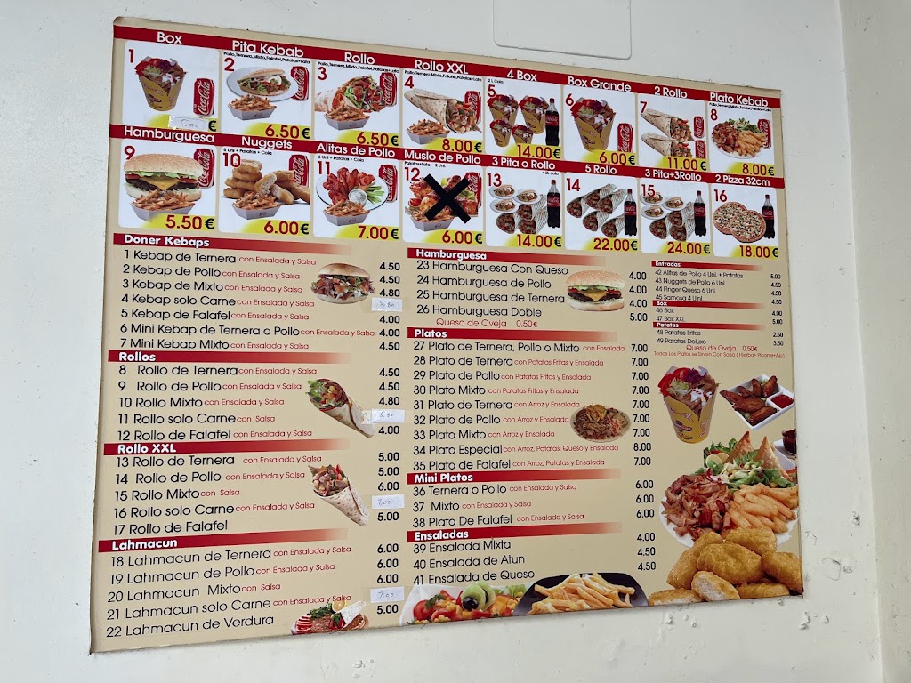 Star Doner Kebab — Carta