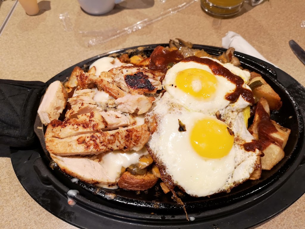 Steak and eggs