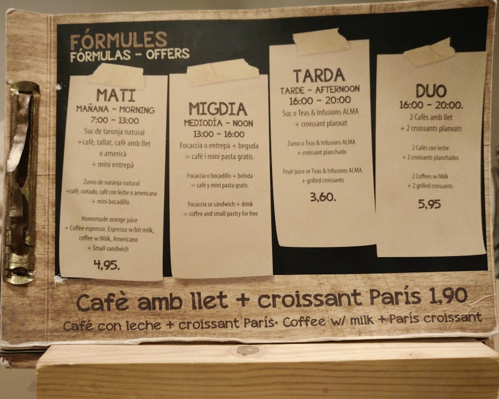 PdePA Bakery Barnes — Carta