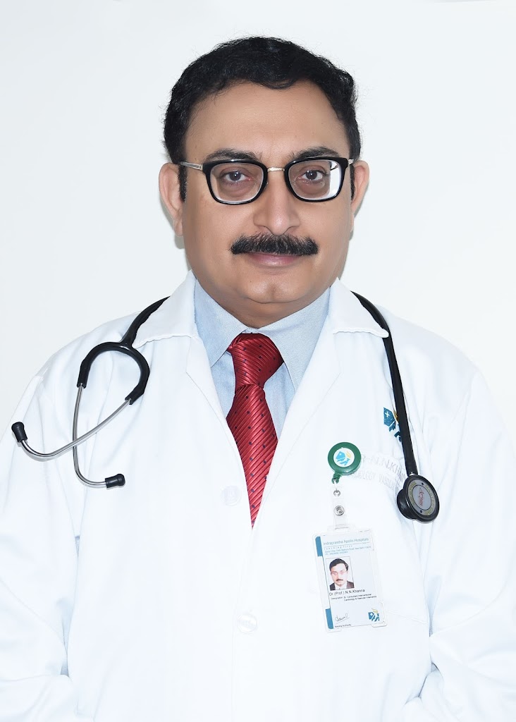 Dr. Dr Prof Narendra Nath Khanna Best Cardiologist In Delhi Apollo Hospitals