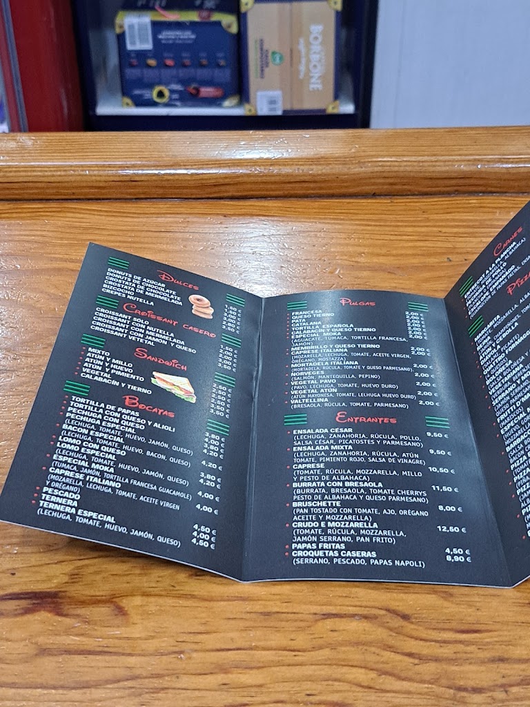 Cafe Moka — Carta