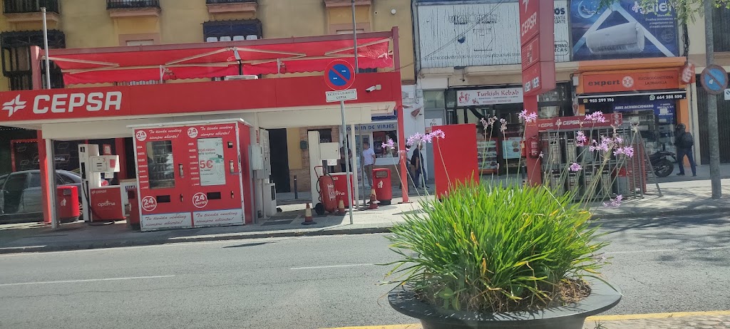 Estacion de servicio Cepsa — Exterior