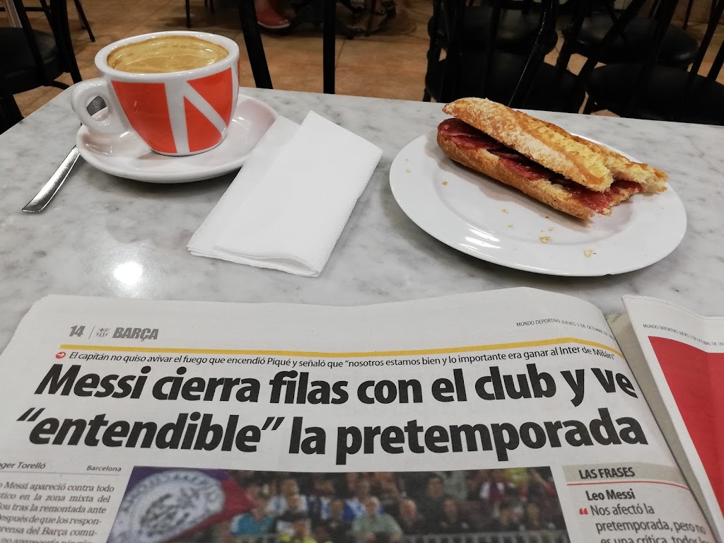 "XOCOLATERIA GRANJA BORN 15" — Cafe
