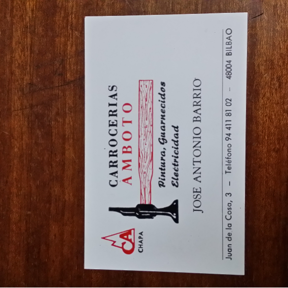 Carrocerias Amboto — Del propietario