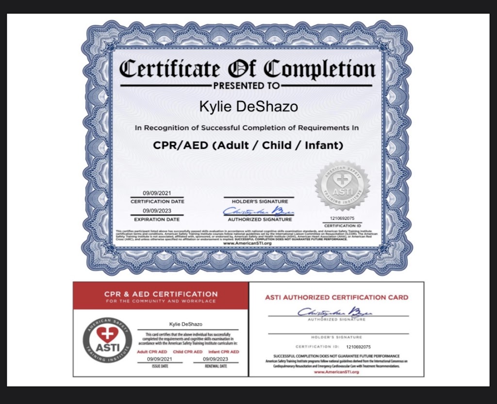  Kylie DeShazo Personal Training