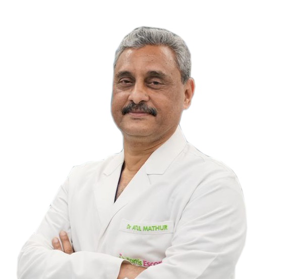 Dr. Dr Atul Mathur Executive Director Interventional Cardiology Chief Of Cath Lab Fortis Escorts Okhla Road New Delhi