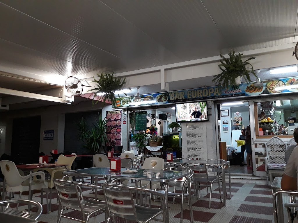 Bar Europa Playa — Ambiente