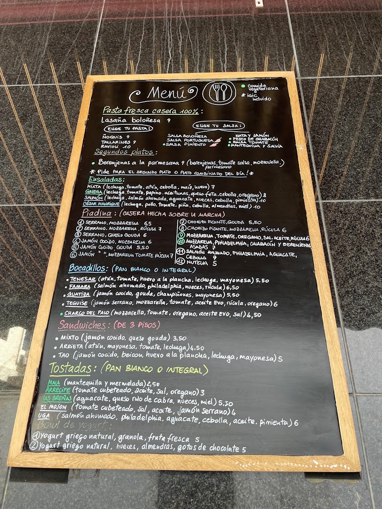 Remo Pasteleria Y Pizza Arrecife — Carta