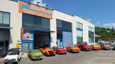 Suburense d'Automobil (planxa i pintura)