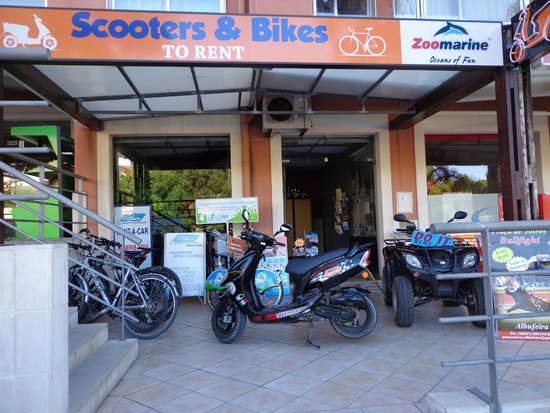 Scooters and Bikes to rent em Portimao