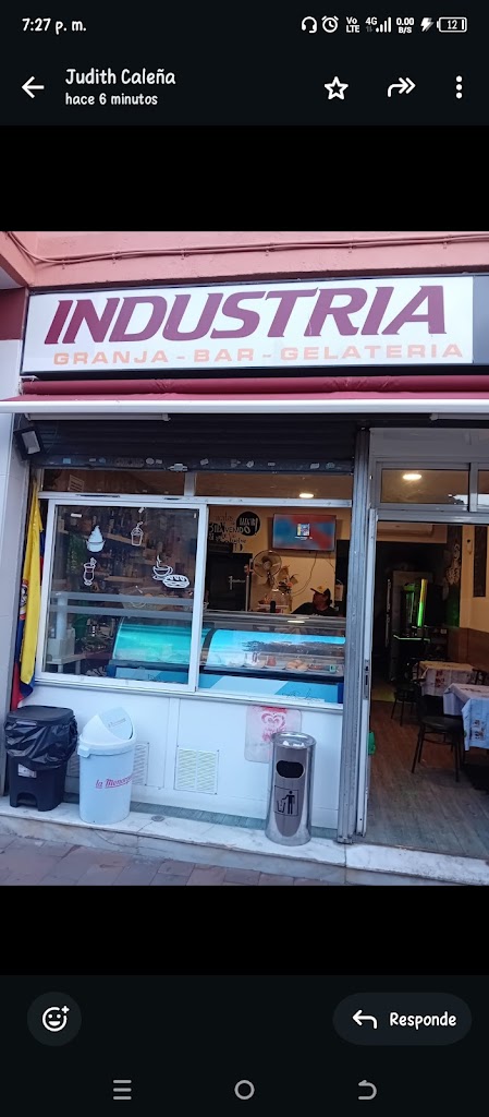 Bar Industria Comida Colombiana