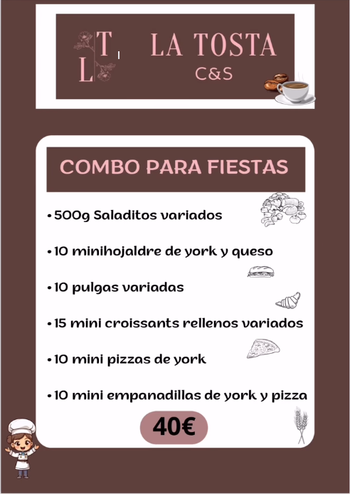 La Tosta C&S — Carta