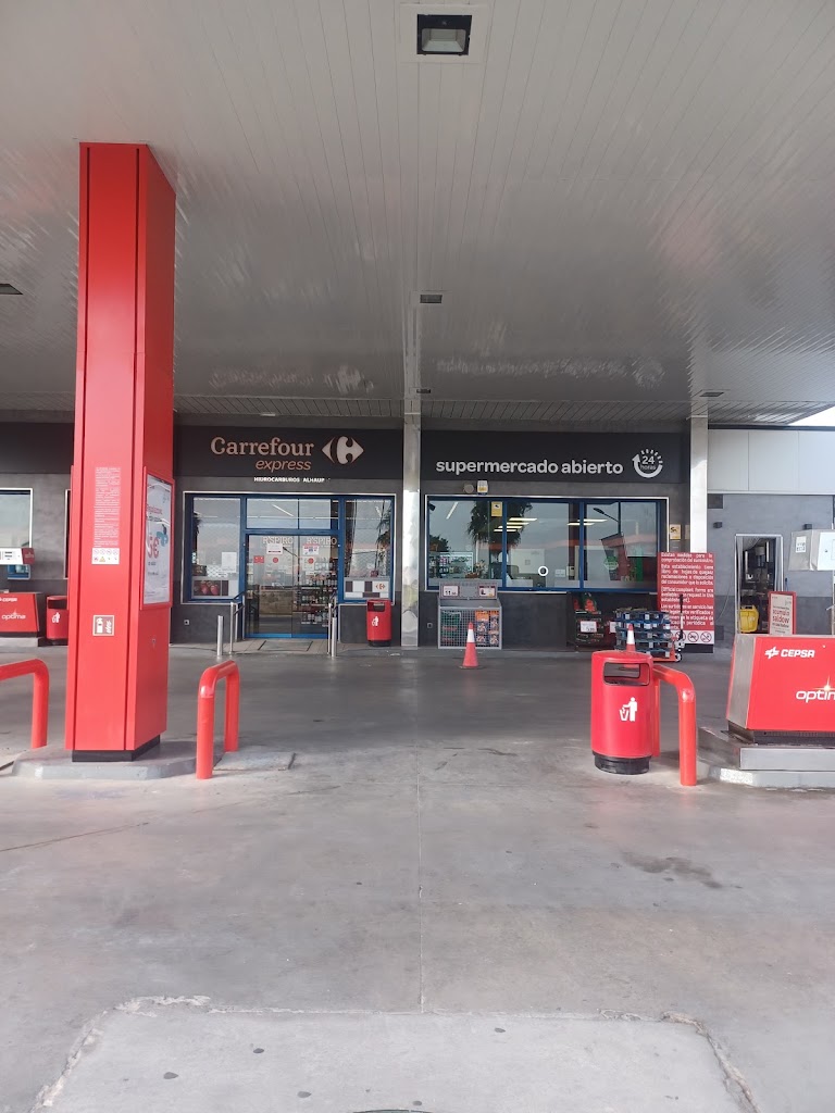 Estacion de servicio Cepsa — Surtidor de combustible