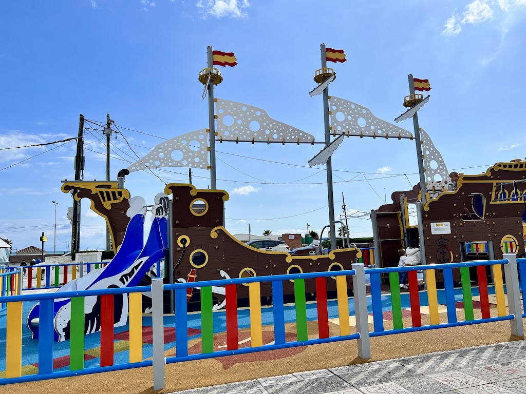 Parque infantil tematica barco