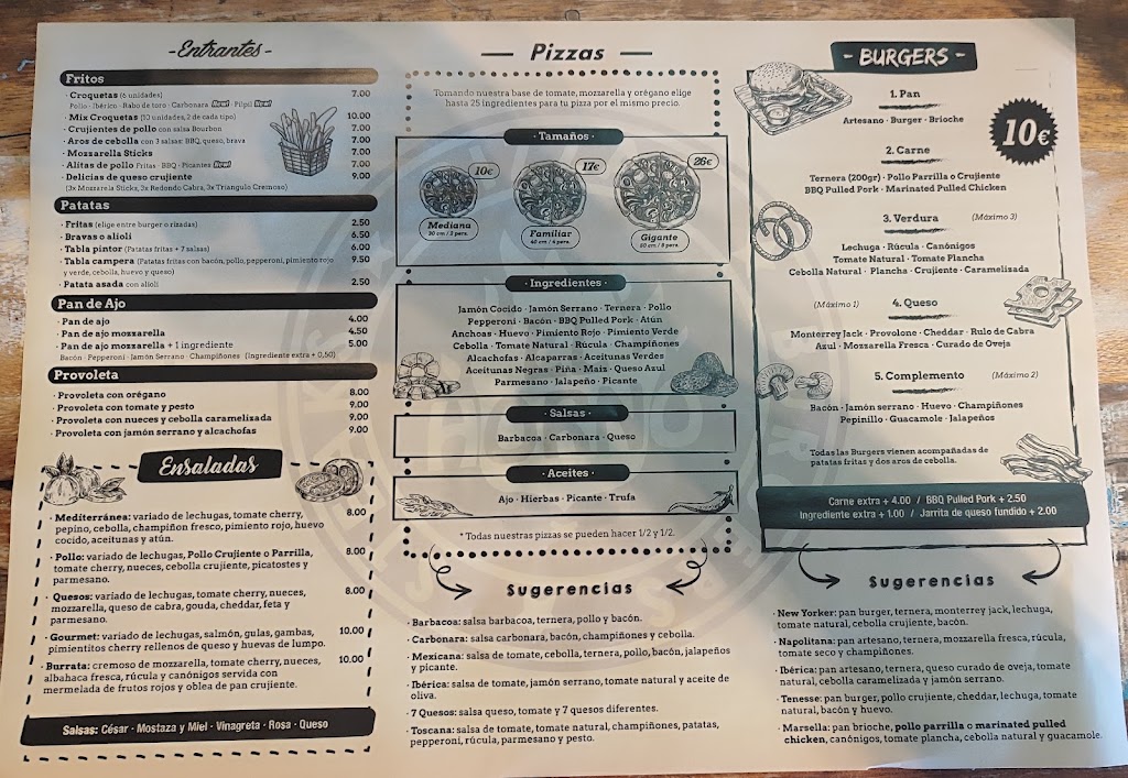 El Horno Velez-Malaga — Carta