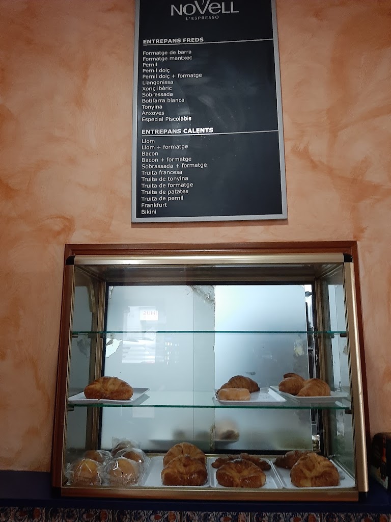 Cafeteria Piscolabis — Carta