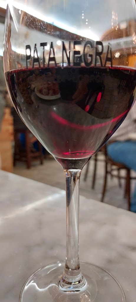 Restaurante Jamonero Pata Negra — vino tinto