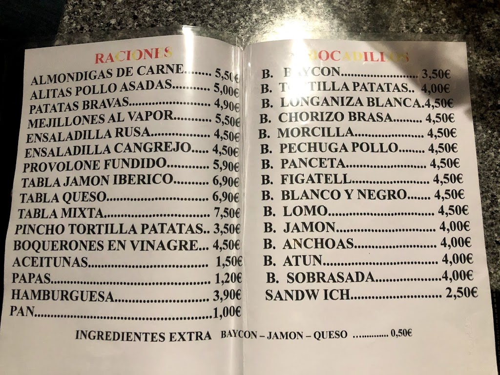 Coffe beer Freedom — Carta