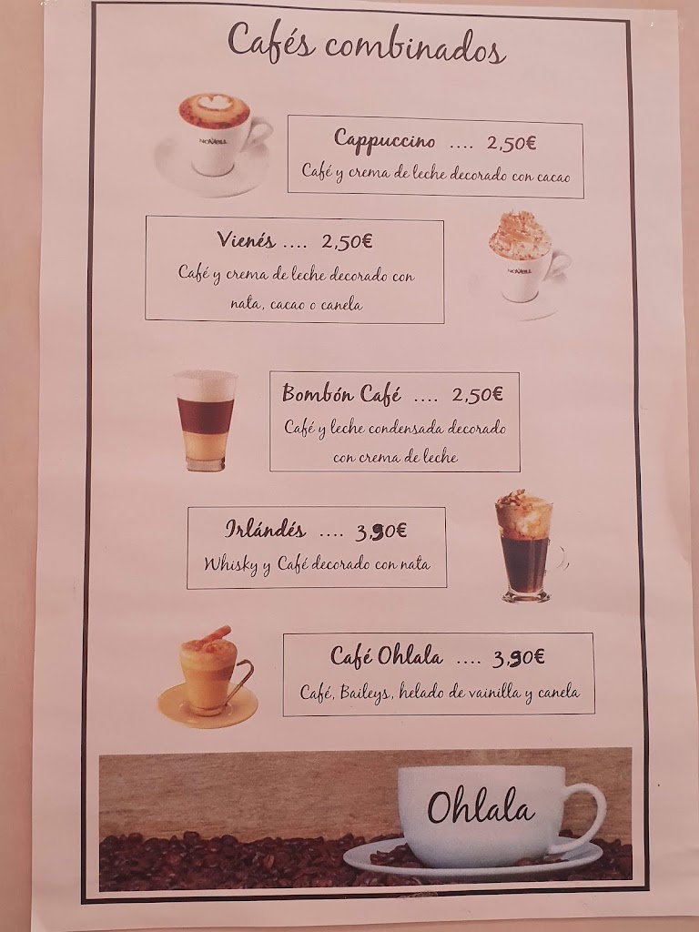 Ohlala Leganes — Carta