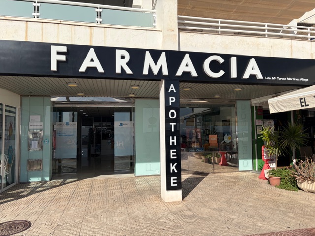Farmacia Playa Aguadulce. Lda. Ma TERESA MARTINEZ ALIAGA