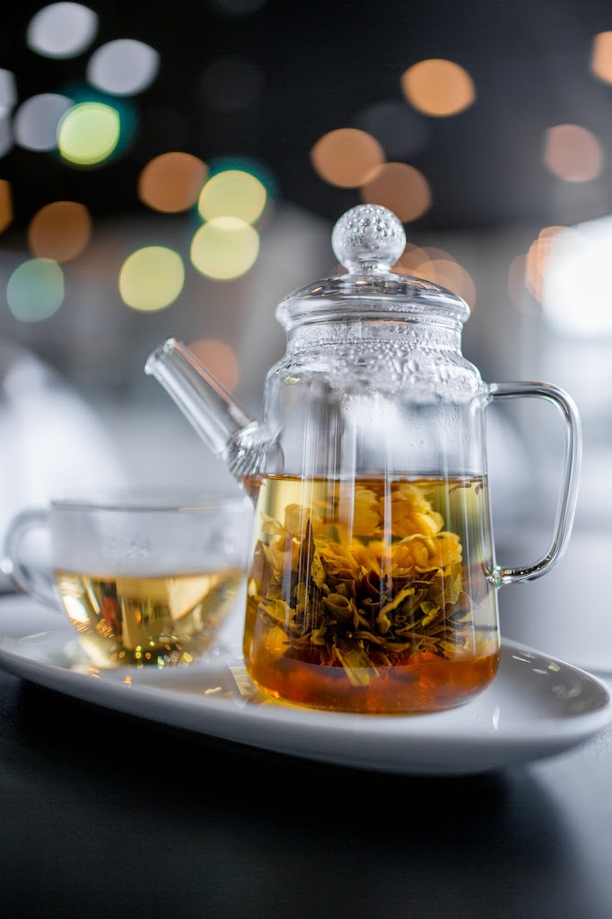 Flowering tea
