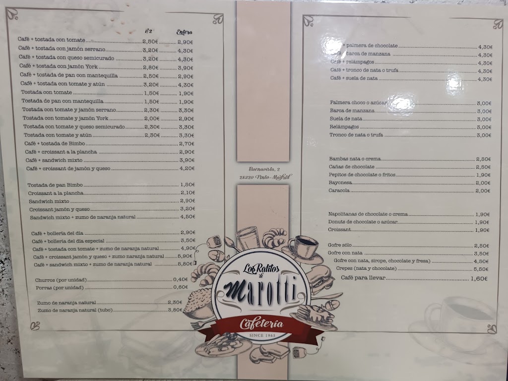 Los Ratitos de Marotti — Carta