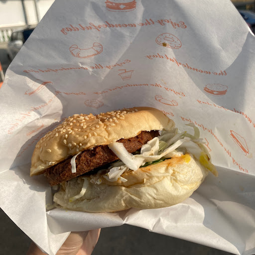 優尼克素食漢堡 的照片