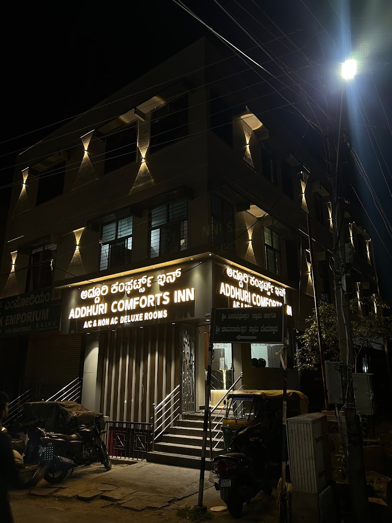 Addhuri Comforts Hotel Best Hotel Stay At Mysore
