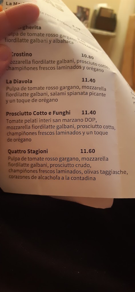 GiorGi La Pizza d`Italia. — Carta