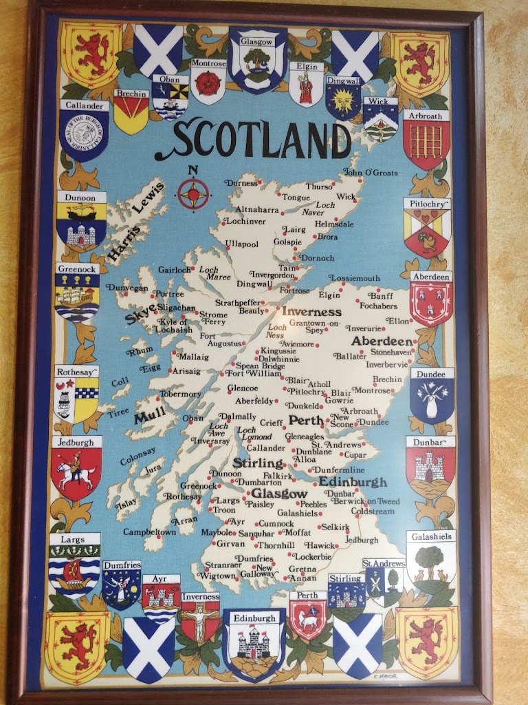 Cafeteria "Caledonia" — Carta