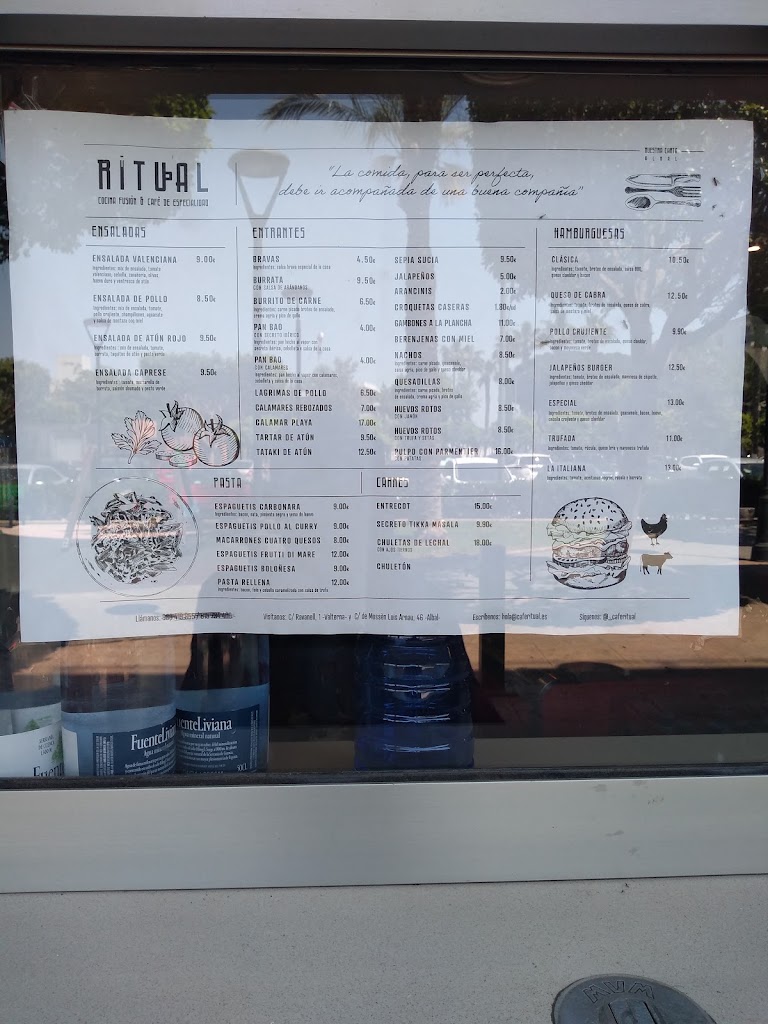 Parque de Bolas - Venezia Cafe Bar Albal — Carta