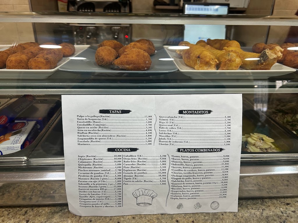 Bar 33 — Carta