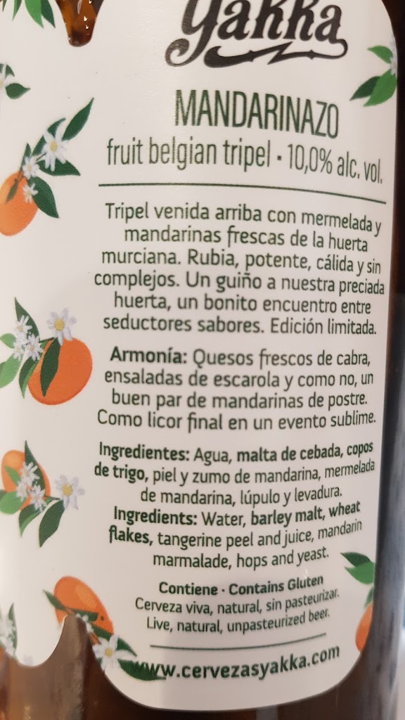 Merfin La Solera — Carta