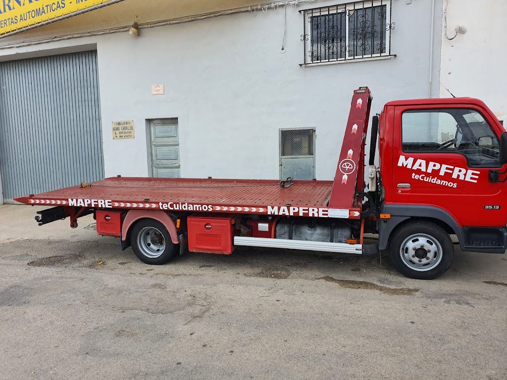 Servicio de Grua Asistencia en caretera y taller 24 h depanage crane service help asistence