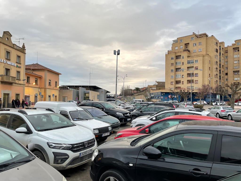 Aparcamiento disuasorio Estacion de Tudela